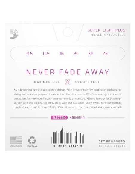 Daddario XS Electric 09.5-44