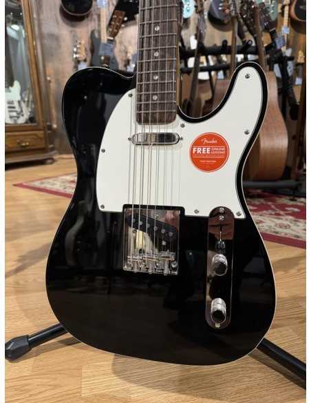 【美品】SQUIER Classic Vibe Baritone Custom Squier Classic Vibe Baritone Custom Telecaster Black - Drop