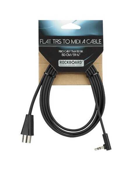 RockBoard Flat TRS to MIDI Cable TRS-MIDI Type A 150 cm