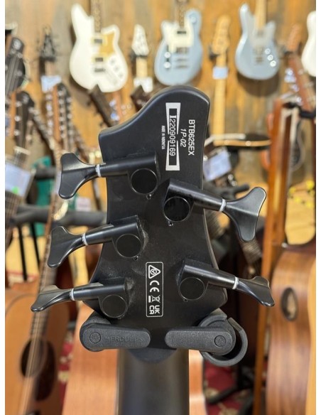 Ibanez BTB625EX-BKF Iron Label