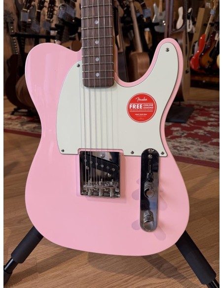 Squier Limited Edition Classic Vibe '60s Custom Esquire Shell Pink