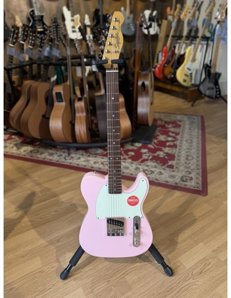 Squier Limited Edition Classic Vibe '60s Custom Esquire Shell Pink