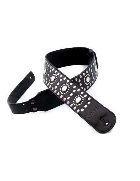 RightOn! Straps Legend Thunderstruck Black Guitar Strap