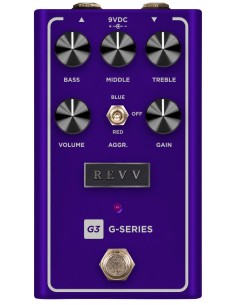 Revv G3 V2 Preamp/Distortion Pedal Purple Edition