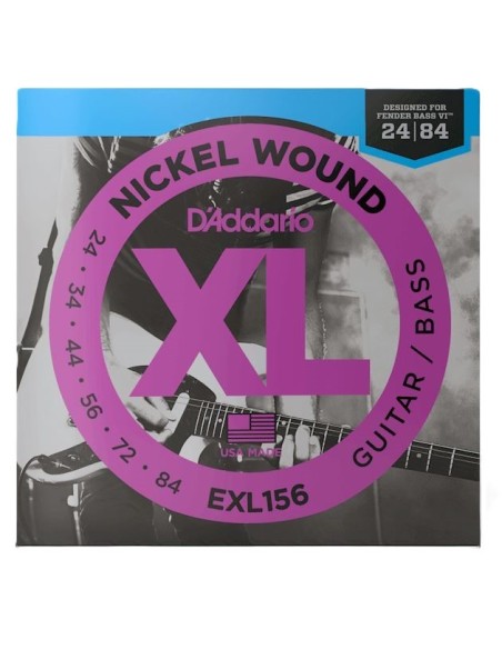 Daddario EXL 156 Bass VI Strings
