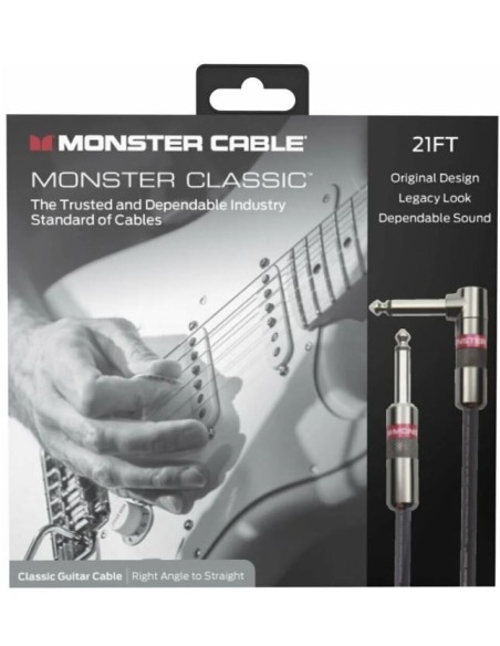 Monster Prolink Classic 6.4M Angled to Straight