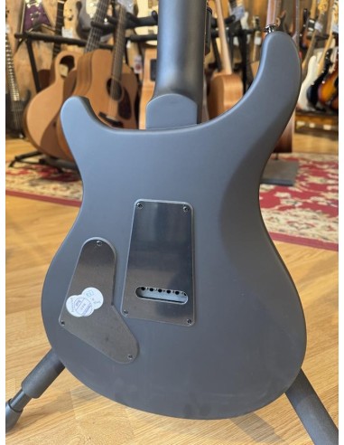 PRS SE Exotic Custom 24-08 Poplar Burl Charcoal Cherry Midnight Burst