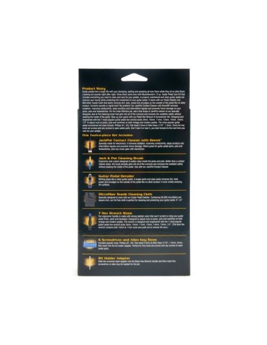 Music Nomad Pedal Care Kit for Guitar & Bass – 12 pc