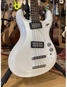 Danelectro 64 Bass Guitar White Pearl 2