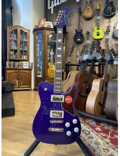 Squier FSR Paranormal Troublemaker Telecaster Deluxe Purple Metallic