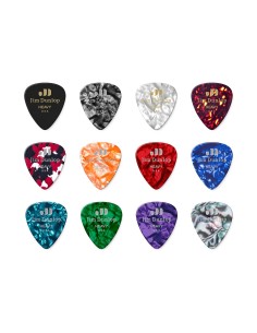 Dunlop Celluloid Pick Heavy Variety 12-Pack 2