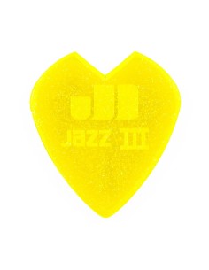 Dunlop Kirk Hammett Yellow Sparkle Jazz III 6-Pack 2