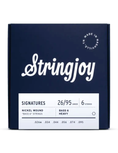 Stringjoy Signatures Bass VI Balanced Heavy 26-95