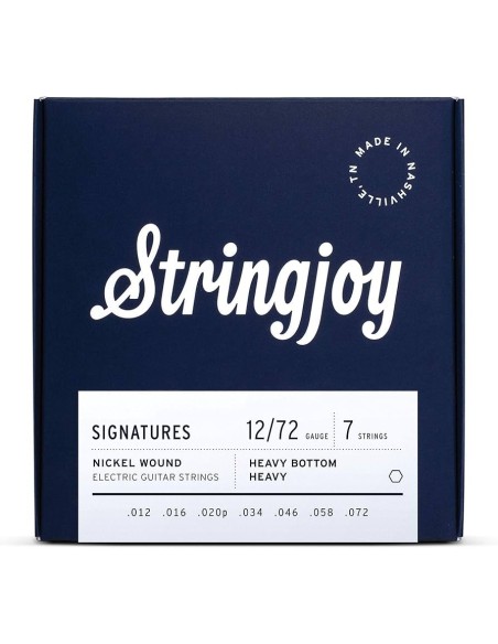 Stringjoy Signatures 7S Heavy Bottom Heavy 12-72 Stringjoy Signatures 7S Heavy Bottom Heavy 12-72