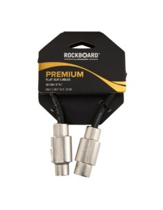 RockBoard Flat XLR Patch Cable 30 cm 2