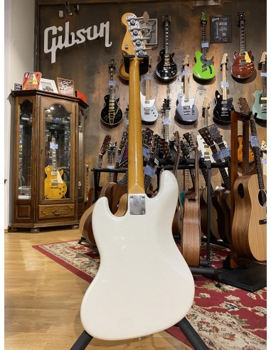 Fender Japan JB-62 JV Serial Jazz Bass Pearl White 1982