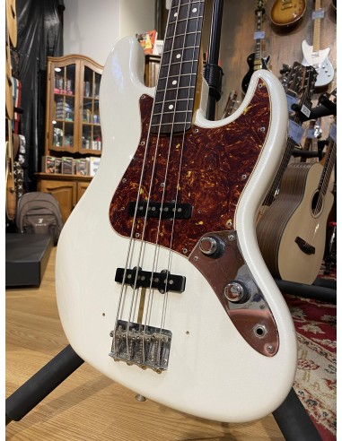 Fender Japan JB-62 JV Serial Jazz Bass Pearl White 1982