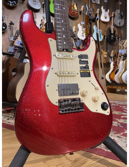 Mooer GTRS Standard 800 Intelligent Guitar Metal Red