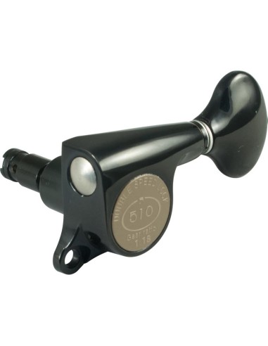 Gotoh SGS510Z-S5L-MG Black Machine heads