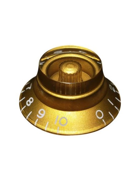 Guitar Factory KG-160-I Plastic Bell Knob kuldne