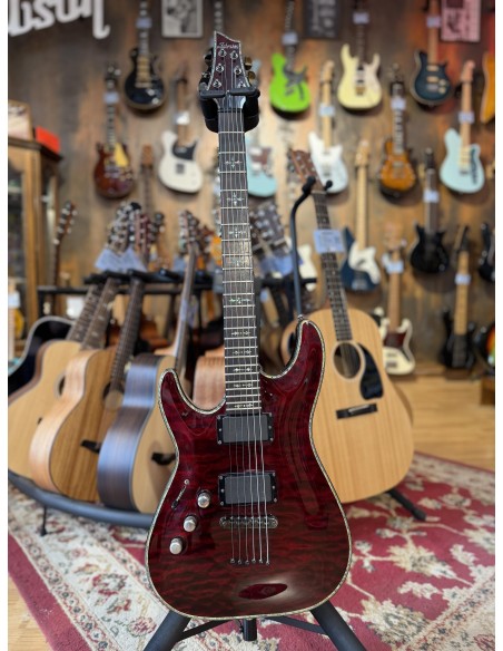 Schecter Hellraiser C-1 Left-Handed Black Cherry 2008