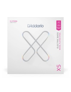 DAddario XS Coated Bass 5-String Set 45-130 Long Scale