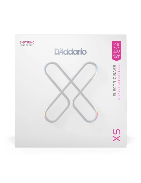 DAddario XS Coated Bass 5-String Set 45-130 Long Scale
