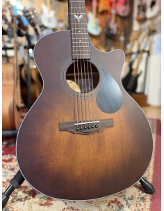Kepma F0-B Grand Auditorium Vintage Burst 2