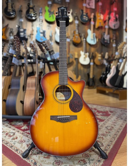 Kepma F0E Grand Auditorium Cherry Burst
