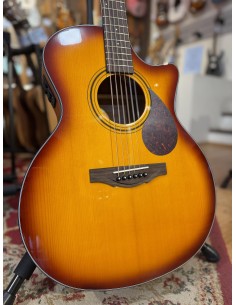 Kepma F0E Grand Auditorium Cherry Burst 2