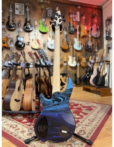 Dingwall NG3-5 Adam Nolly Getgood Signature Purple Blue Fade Swirl