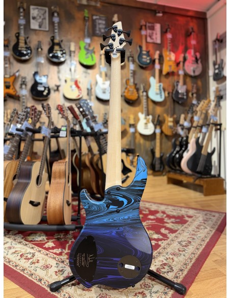Dingwall NG3-5 Adam Nolly Getgood Signature Purple Blue Fade Swirl