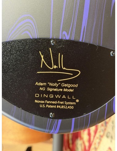 Dingwall NG3-5 Adam Nolly Getgood Signature Purple Blue Fade Swirl