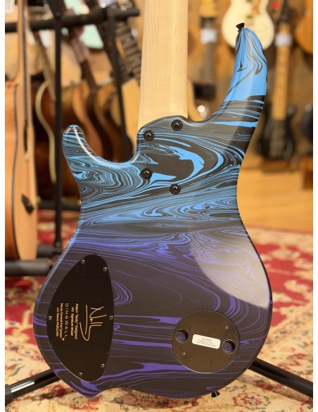 Dingwall NG3-5 Adam Nolly Getgood Signature Purple Blue Fade Swirl
