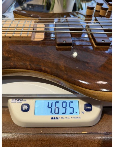 Kanade Weave 5 Shortscale Claro Walnut Double P Custom 2025