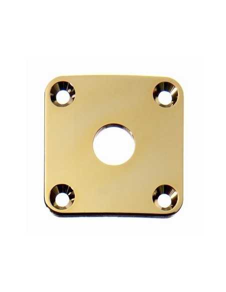 Allparts Gold Metal Jackplate For Les Paul