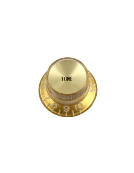Allparts Gold Tone Reflector Knob