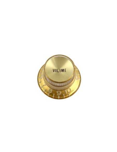 Allparts Gold Volume Reflector Knob