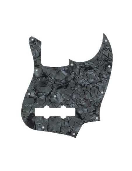 Allparts Dark Black Pearloid Pickguard for Jazz Bass