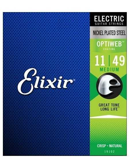 Elixir Electric Optiweb Medium