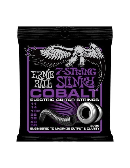 Ernie Ball Cobalt 7-String Power Slinky