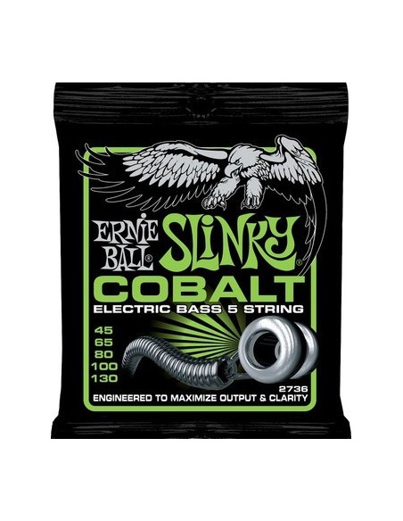 Ernie Ball Cobalt Bass 5-String Slinky
