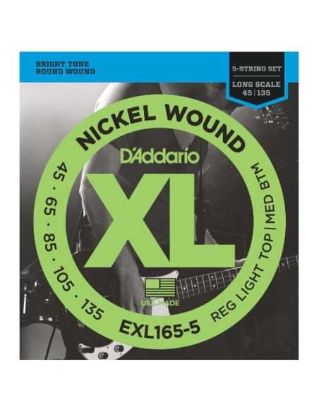 Daddario EXL165-5 Bass