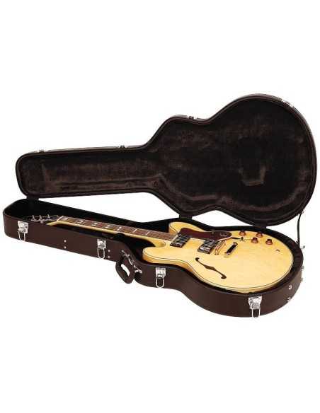 Rockcase Standard Hollow Body Guitar Case Black