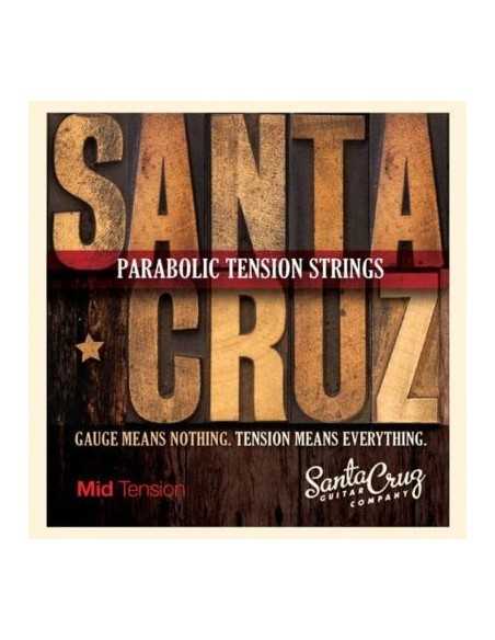 Santa Cruz Mid Tension Acoustic Guitar Strings