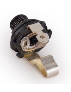 MEC Open 6.3 mm / 1/4 Mono Jack Socket Black 2