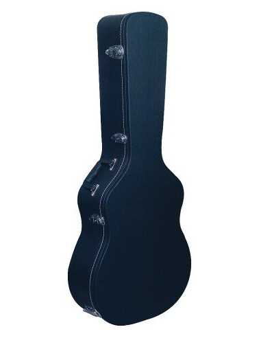 RockCase Classical Guitar Hardshell Case Curved - Black
