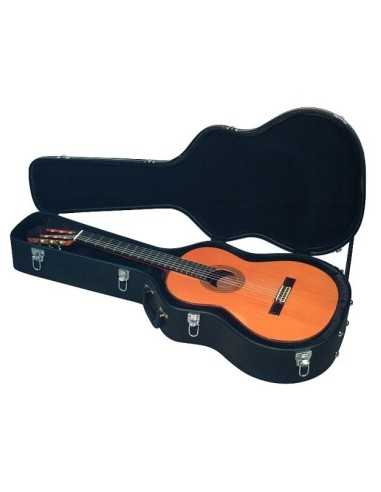RockCase Classical Guitar Hardshell Case Curved - Black