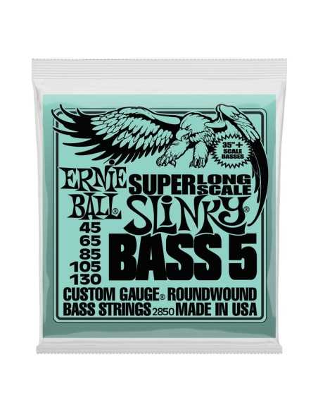 Ernie Ball Nickel Wound Super Long Scale 45-130 Bass Strings