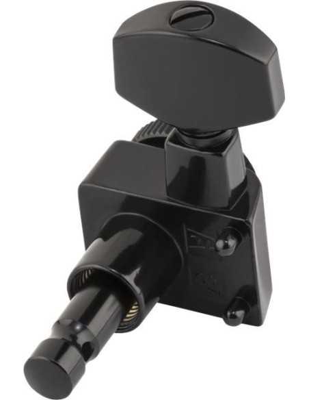 Fender Locking Strat/Tele Staggered Tuning Machines Black